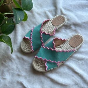 Castañer Puila Canvas Slide Sandals